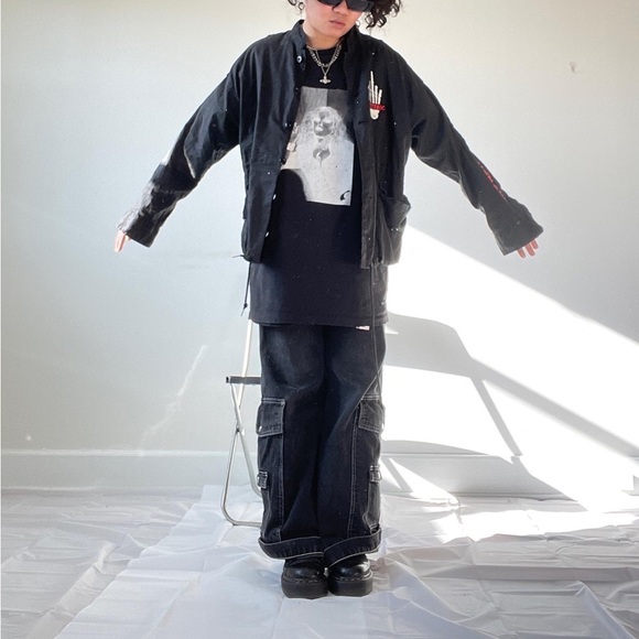 Hysteric Glamour Military Bomber Utility Jacket - Picture 4 of 4